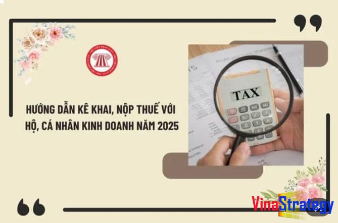 Chính sách thuế 2025 với hộ, cá nhân kinh doanh