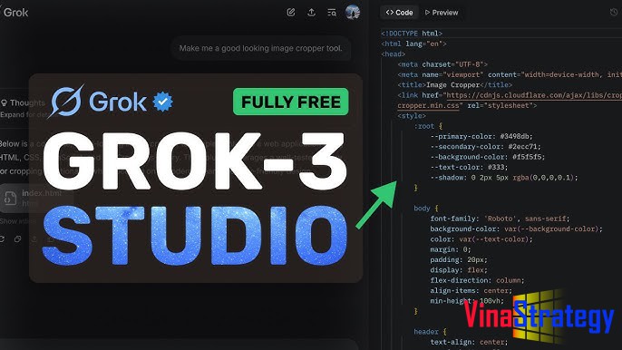 Grok Studio nhiều tính năng vượt trội
