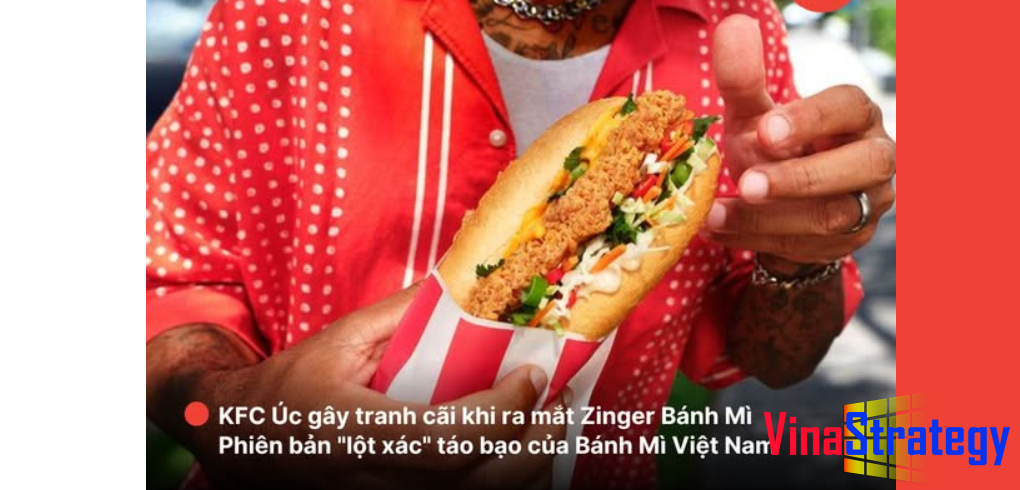 Khi KFC bắt tay bánh mì Zinger một cuộc chơi mới
