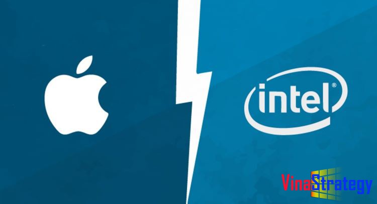 Su chia tay giua Aplle va Intel