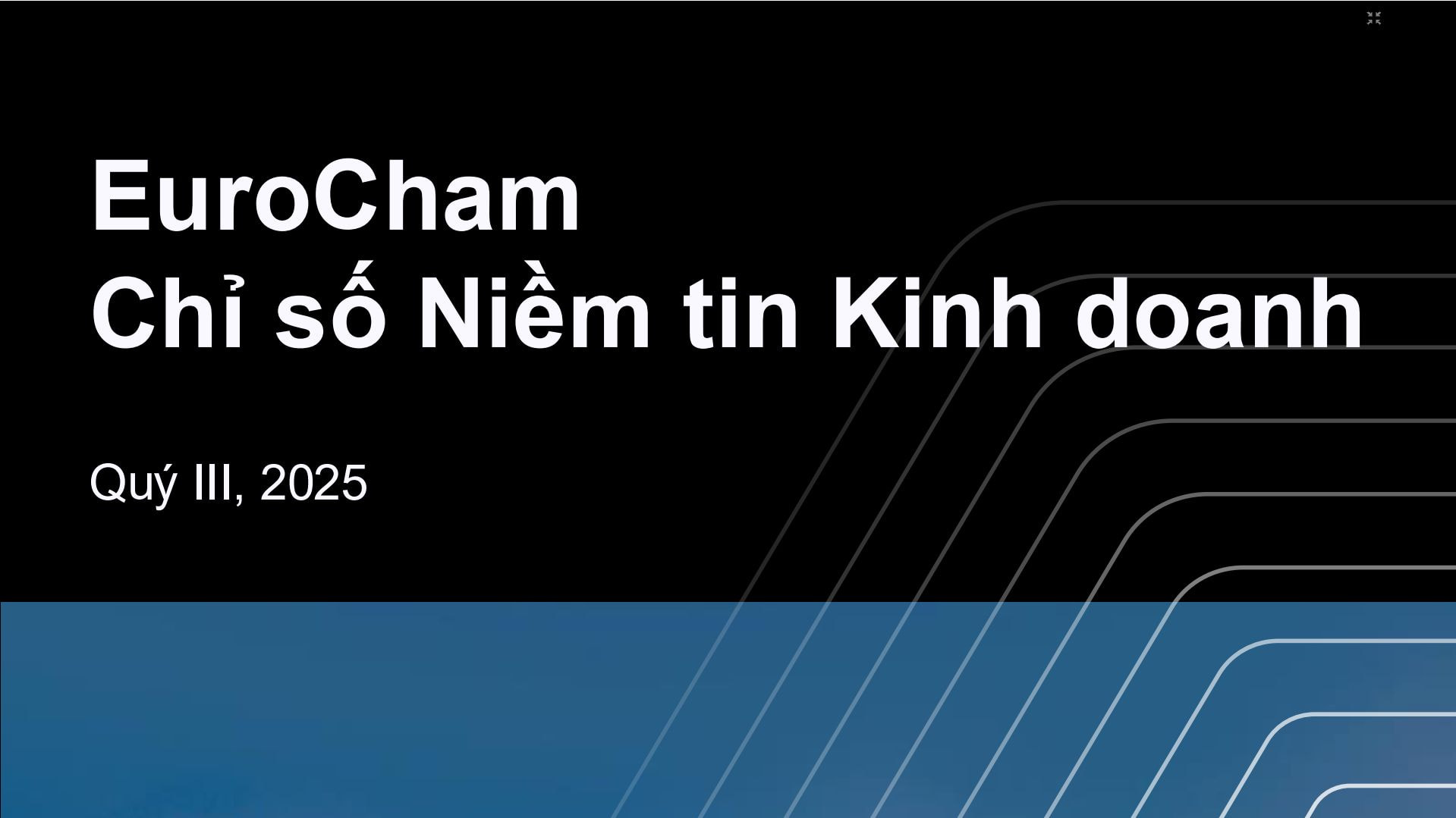 Chỉ số Niềm tin Kinh doanh EuroCham Q3 2025
