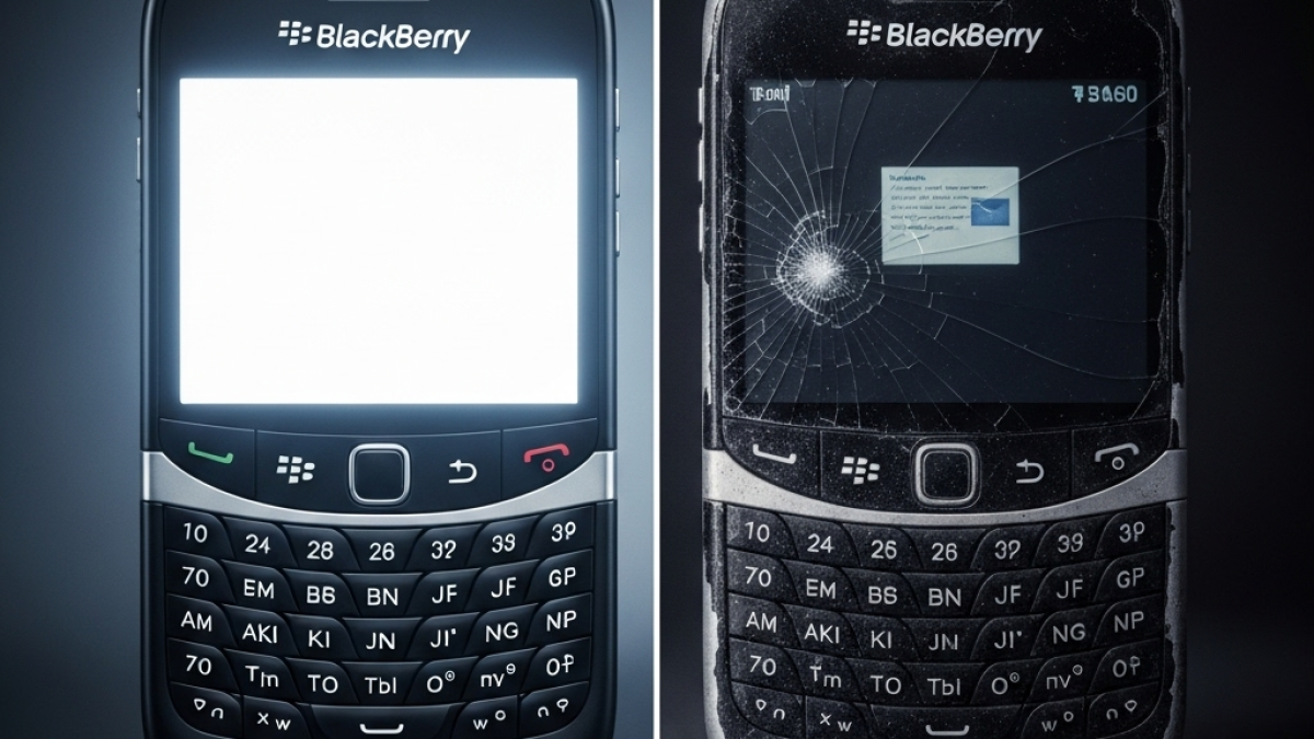 BlackBerry Từ biểu tượng đến cú trượt dài lãng quên