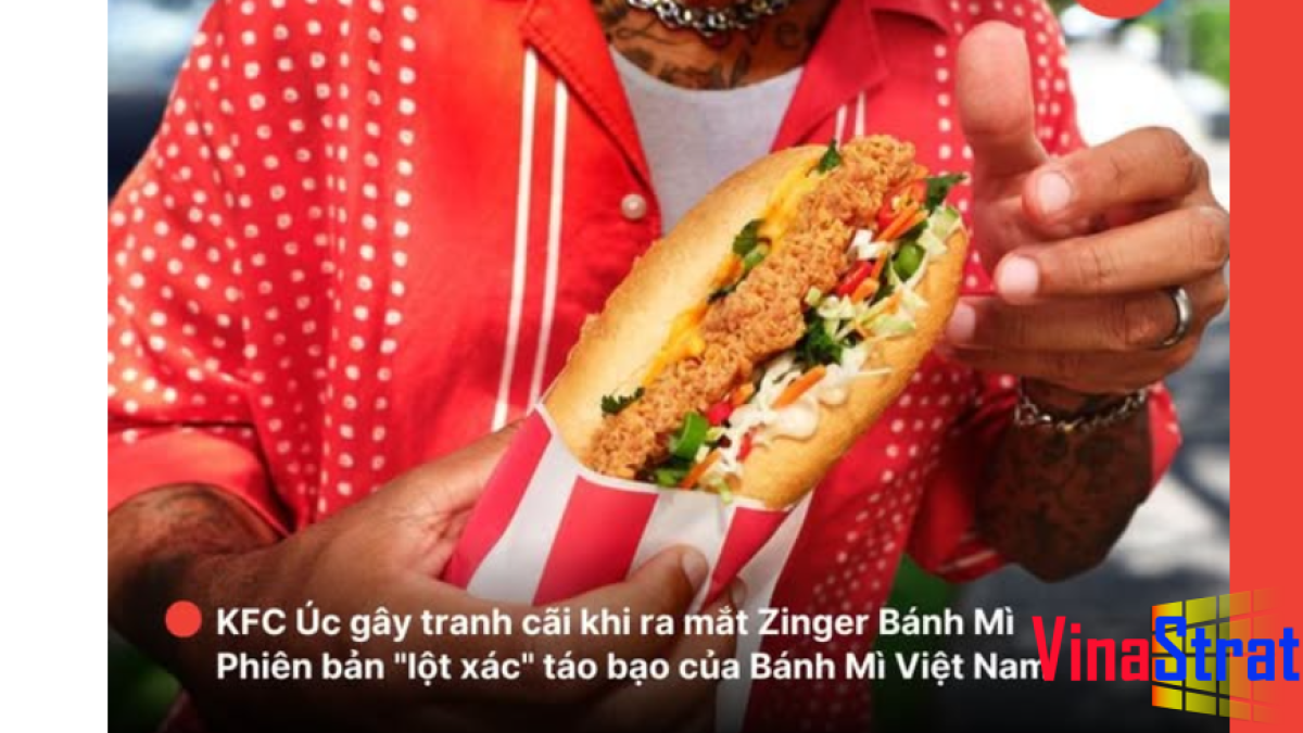 Khi KFC bắt tay bánh mì Zinger một cuộc chơi mới