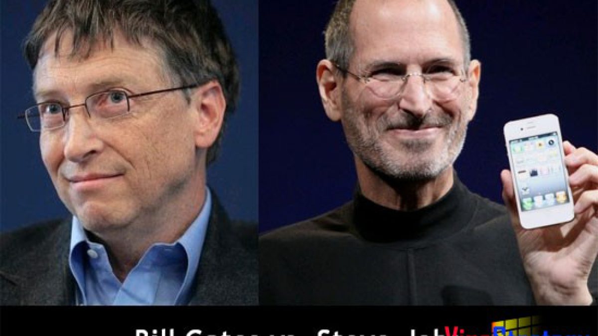 Steve Jobs và Bill Gates hai nhân tài hai tính cách