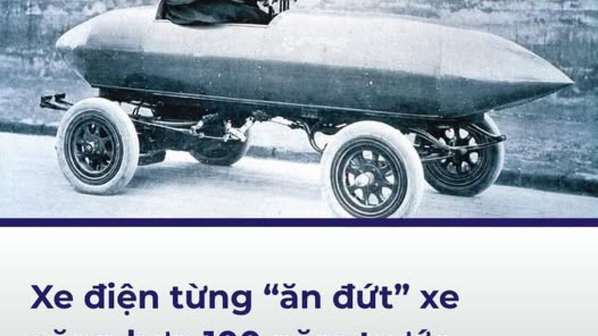 Xe điện từng chiếm ưu thế tại sao chậm phát triển